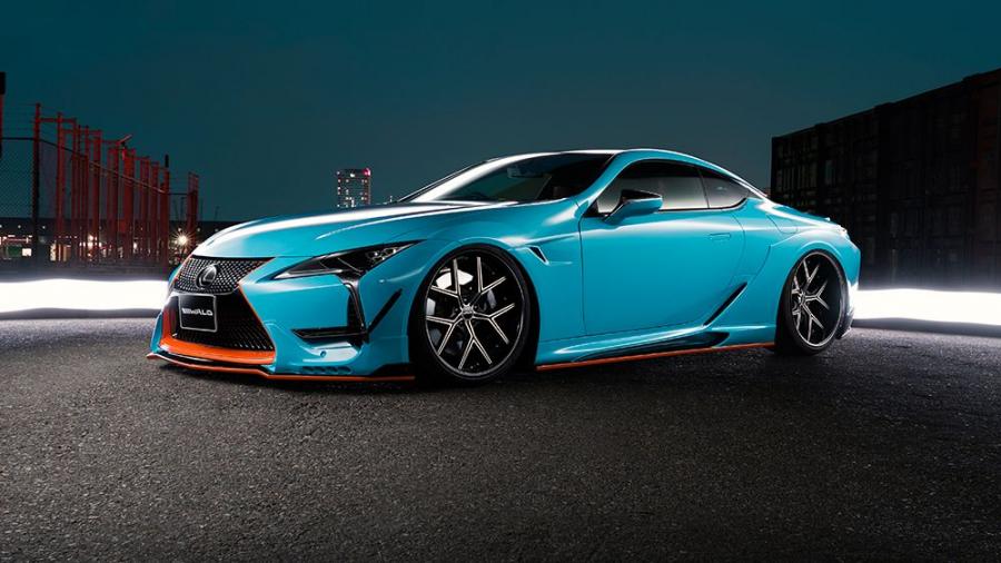  Lexus LC500 Semi-Gulf by Wald 2018 года  (фото 12 из 15)